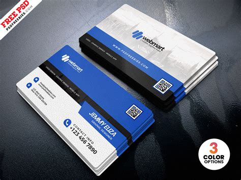 Modern Business Card PSD Templates | PSDFreebies.com